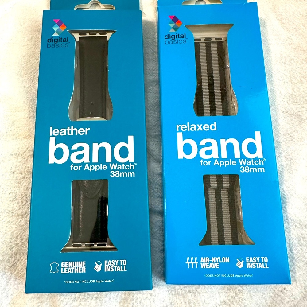2 bands for Apple Watch 38mm